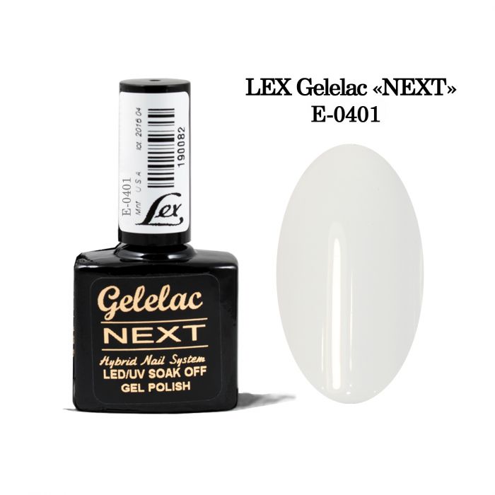 LEX Gelelac NEXT E-0401-гель-лак подвійний пігментації, 10,5ml