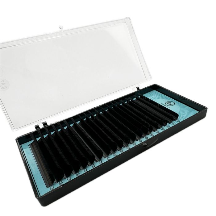Вії LEX Black Matte MIX 20 lines 0.05 D 8-9-10-11-12 mm