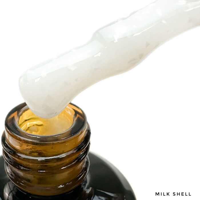LEX NEW STYLE Rubber Base MILK SHELL - база під гель-лак, 15ml