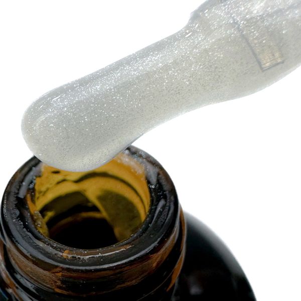 LEX NEW STYLE Top Shimmer - верхнє покриття для гель-лаку без липкості з шиммером, 15ml