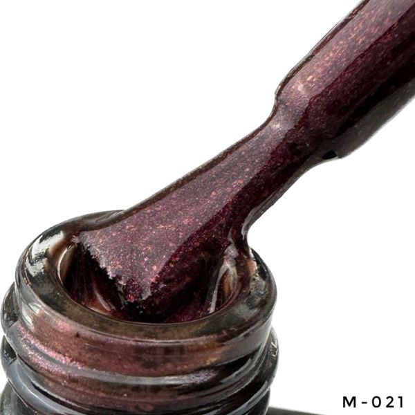 LED Gelelac NEXT M-021 - гель-лак подвійний пігментації, 10,5ml