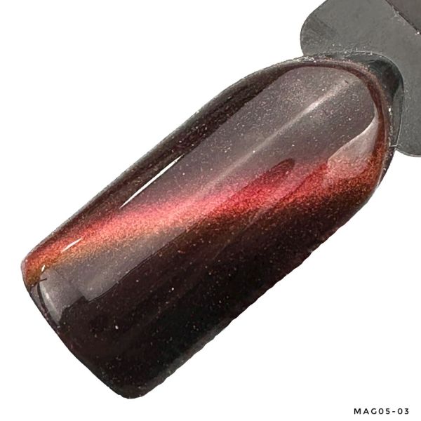 LED Gelelac NEXT MAG5d-03 - гель-лак подвійний пігментації котяче око 5d, 10,5ml