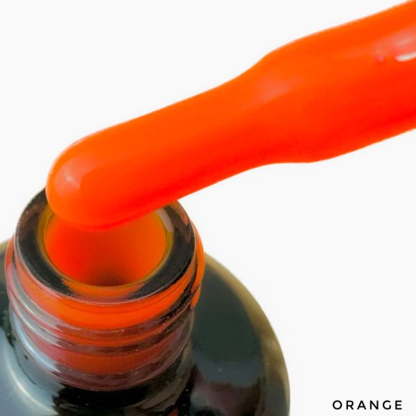 Neon Base Orange - кольорова база для гель-лаку, 15мл