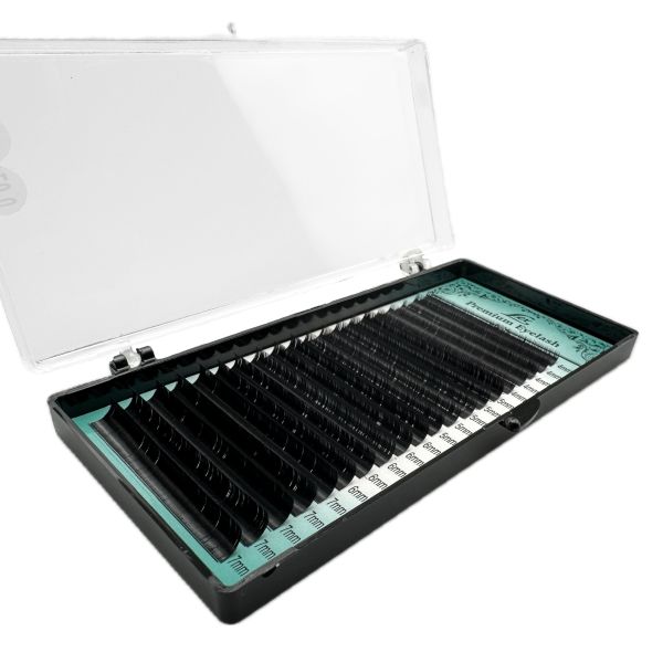 Вії LEX Black MIX 20 lines 0.07 C 4-5-6-7mm