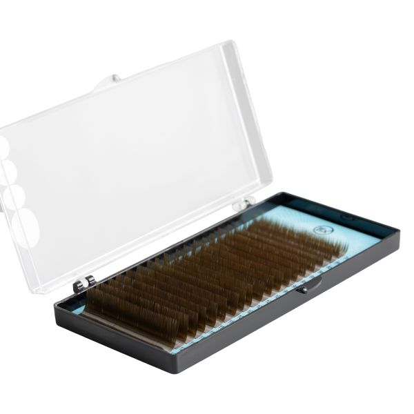 Вії LEX Dark Brown MIX 20 lines 0.07 M+ 7-8-9-10-11-12mm