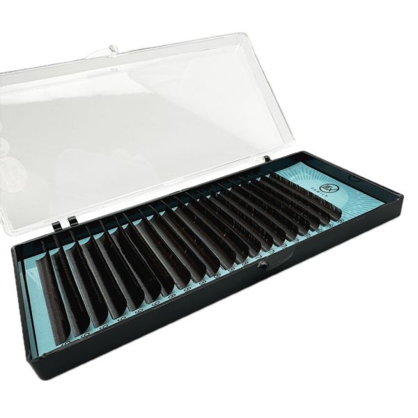 Вії LEX Dark Chocolate MIX 20 lines 0.07 C 6-7-8-9mm