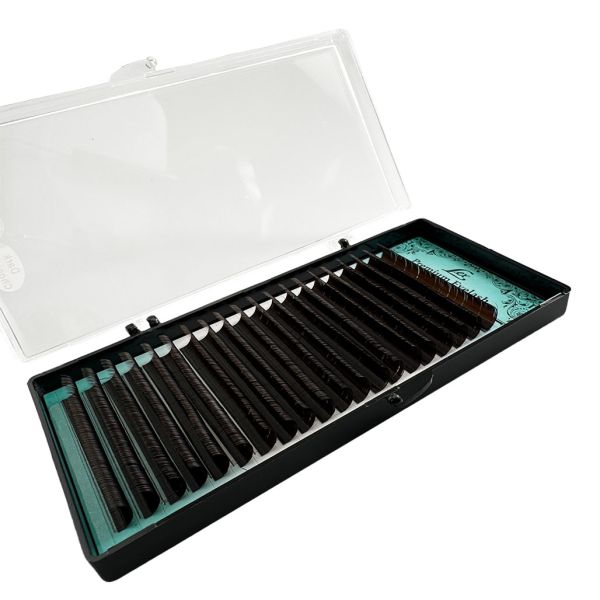 Вії LEX Dark Chocolate 20 lines 0.10 D 9mm