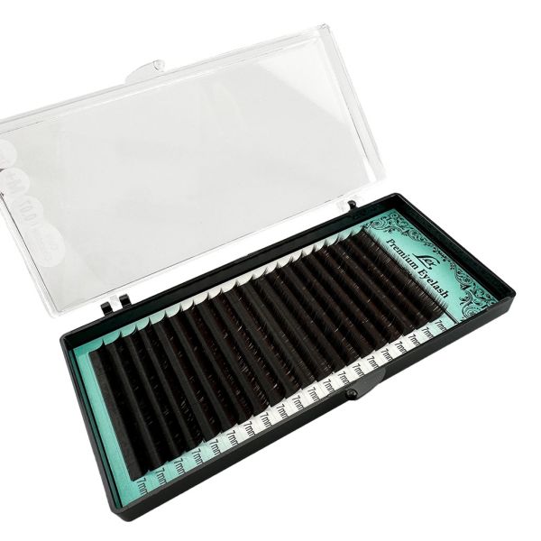 Вії LEX Dark Chocolate 20 lines 0.07 M+ 7mm