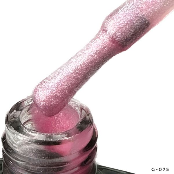 LED Gelelac NEXT G-075 - гель-лак подвійний пігментації, 10,5ml