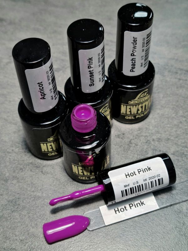 Кольорова пудра для ліплення LEX Hot Pink - 7г