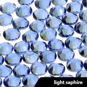 Стрази LIGHT SAPPHIRE SS3-100шт