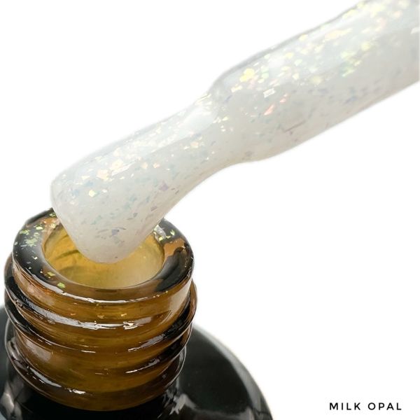 LEX NEW STYLE Rubber Base MILK OPAL - база під гель-лак, 15ml